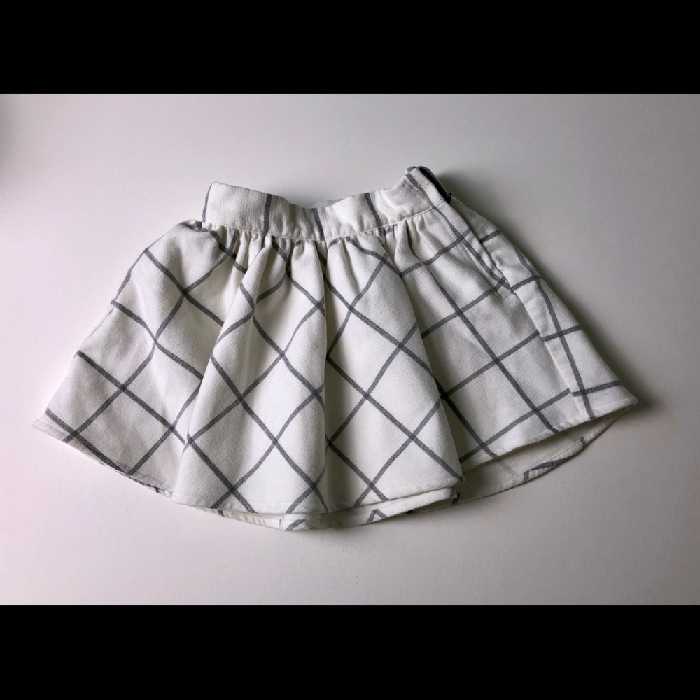 Janie and Jack Pleated Holiday Skirt